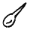 sharpened spoon