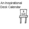 An Inspirational Desk Calendar