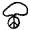 peace-sign necklace