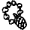 pine cone necklace