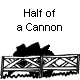 Half of a Cannon
