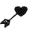 Fire a badly romantic arrow