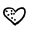heart-shaped candy whetstone