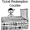 Ticket Redemption Counter