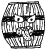 huge barrel mimic