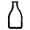 empty agua de vida bottle