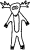 Cheerful Reindeer Suit (Female)