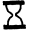 empty hourglass