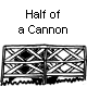 Half of a Cannon