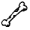 gnawed-up dog bone