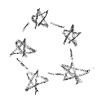 Black Crayon Constellation