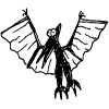 giant bird-creature