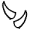 pair of rhinoceros horns