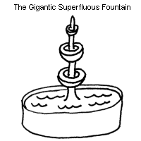 The Gigantic Superfluous Fountain