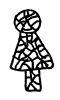 Crepe Paper Participant's Clothes (Female)
