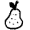 laser-broiled pear