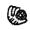 fishbone catcher's mitt