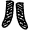 hand-knitted Crimbo socks
